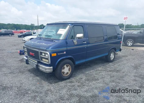 1995 GMC Rally Wagon / Van G2500 from USA, damaged, VIN 1GDEG25K5SF534646